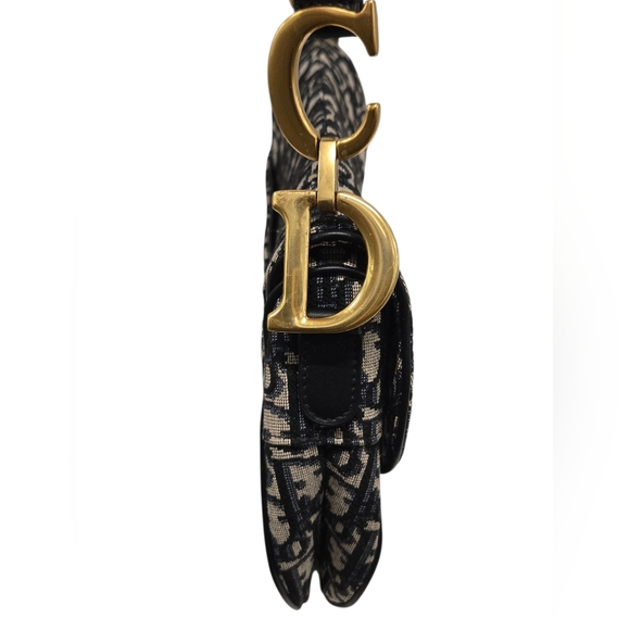 Dior Mini Oblique Saddle Shoulder Bag - Picture 6 of 14